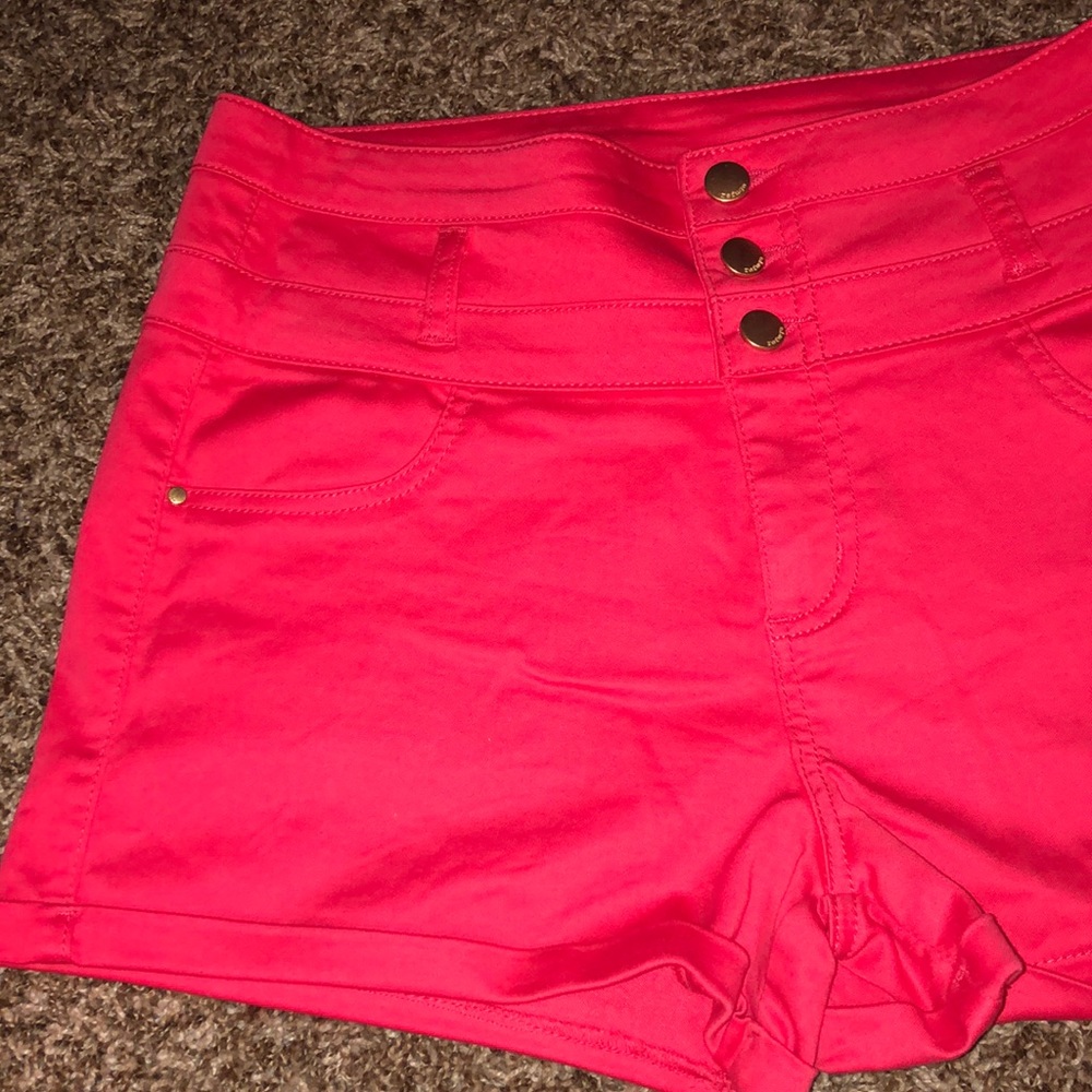 High waisted shorts